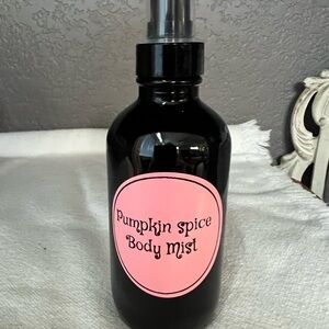 Pumpkin Spice Body Mist - Black Bottle